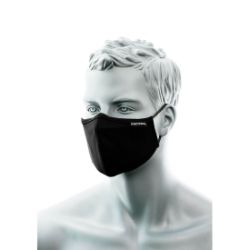 Portwest 2-Ply Anti-Microbial Fabric Face Mask with Nose Band (Pk25) - 